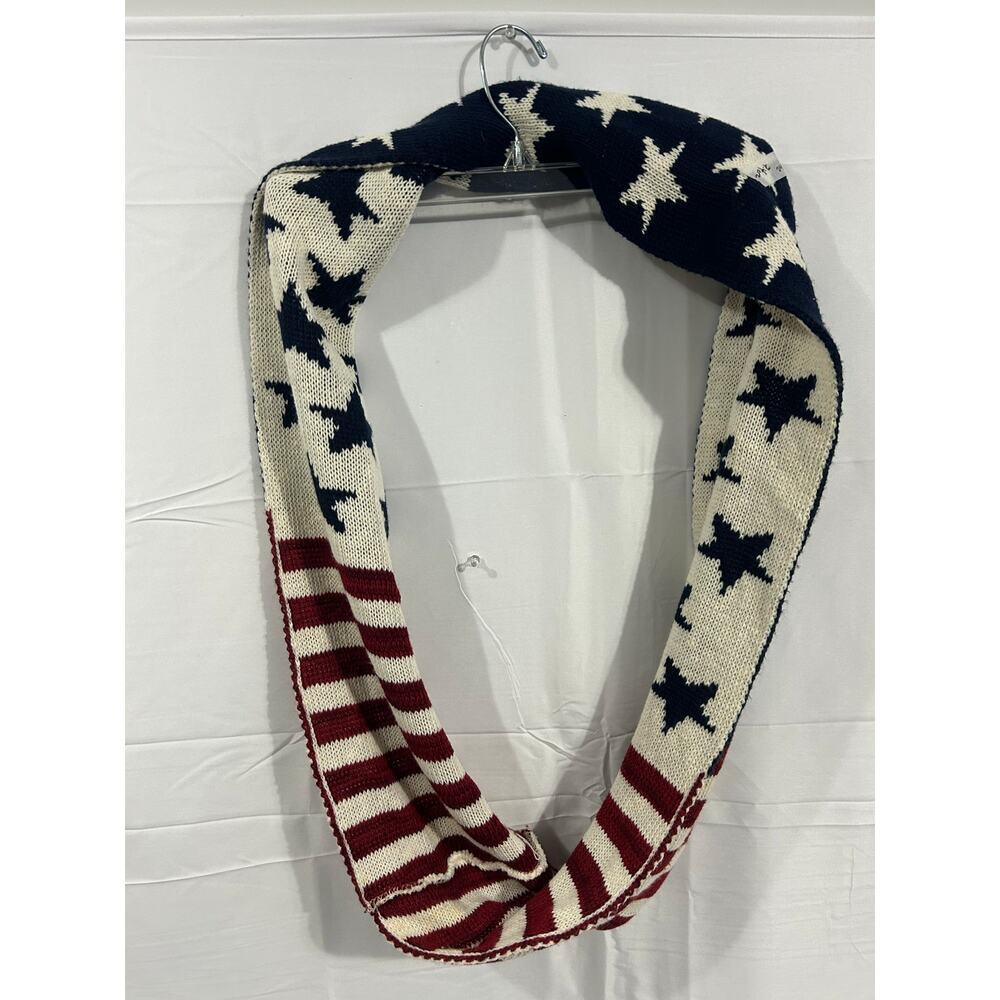 American Flag Infinity Scarf Women's